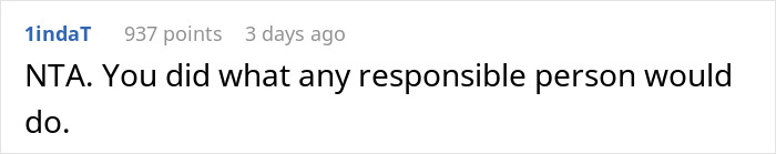 Comment discussing responsibility in a workplace incident involving a coworker and an ambulance. Comment discussing responsibility in a workplace incident involving a coworker and an ambulance.