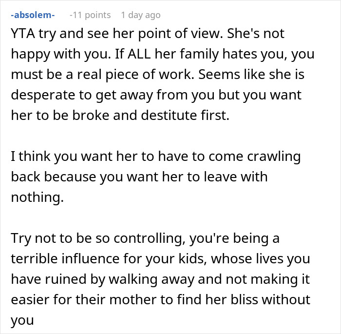 Man Overhears About Wife’s Plans To Leave Him After A Career Change, Beats Her To It Man Overhears About Wife’s Plans To Leave Him After A Career Change, Beats Her To It