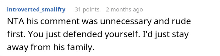 Comment discussing family reaction to university attendance query. Comment discussing family reaction to university attendance query.