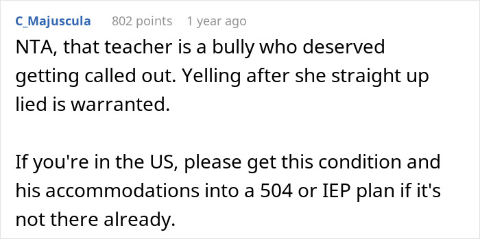 Teacher Reduced To Tears After Dad Berates Her For Ignoring His Son's Warnings That He's Unwell Teacher Reduced To Tears After Dad Berates Her For Ignoring His Son's Warnings That He's Unwell