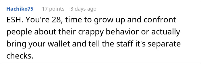 Woman Gives Her Freeloader Friend A Taste Of Her Own Medicine, Dinner Gets Awkward Woman Gives Her Freeloader Friend A Taste Of Her Own Medicine, Dinner Gets Awkward