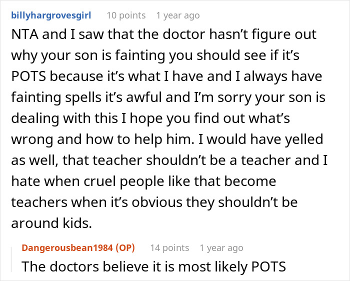 Teacher Reduced To Tears After Dad Berates Her For Ignoring His Son's Warnings That He's Unwell Teacher Reduced To Tears After Dad Berates Her For Ignoring His Son's Warnings That He's Unwell