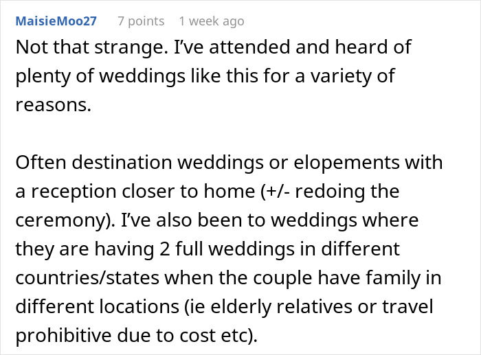 Bride And Groom Decide To Have Two Weddings: "Please Tell Me I’m Not Delusional" Bride And Groom Decide To Have Two Weddings: "Please Tell Me I’m Not Delusional"