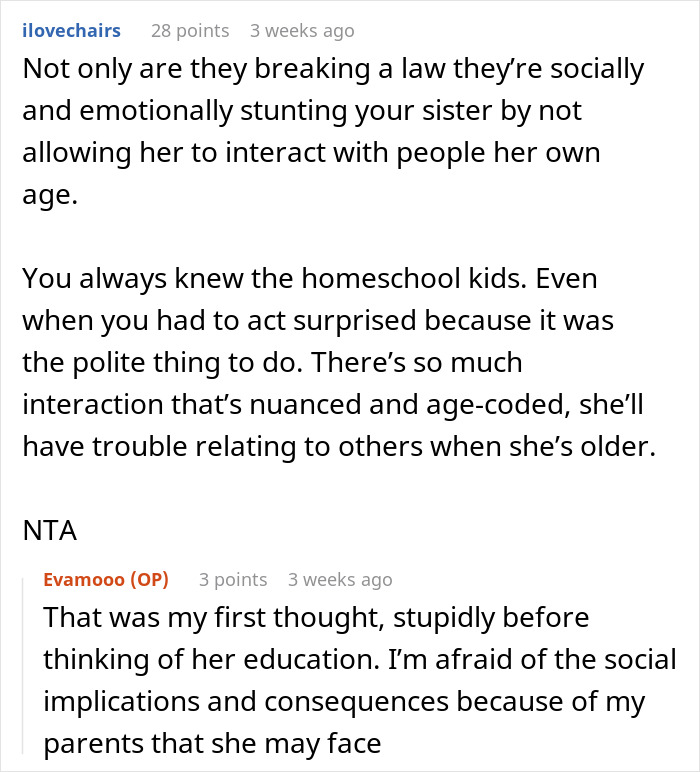 CPS Gets Involved As Woman Refuses To Let 9YO Sister Go Illiterate Over Parents’ Odd Beliefs CPS Gets Involved As Woman Refuses To Let 9YO Sister Go Illiterate Over Parents’ Odd Beliefs