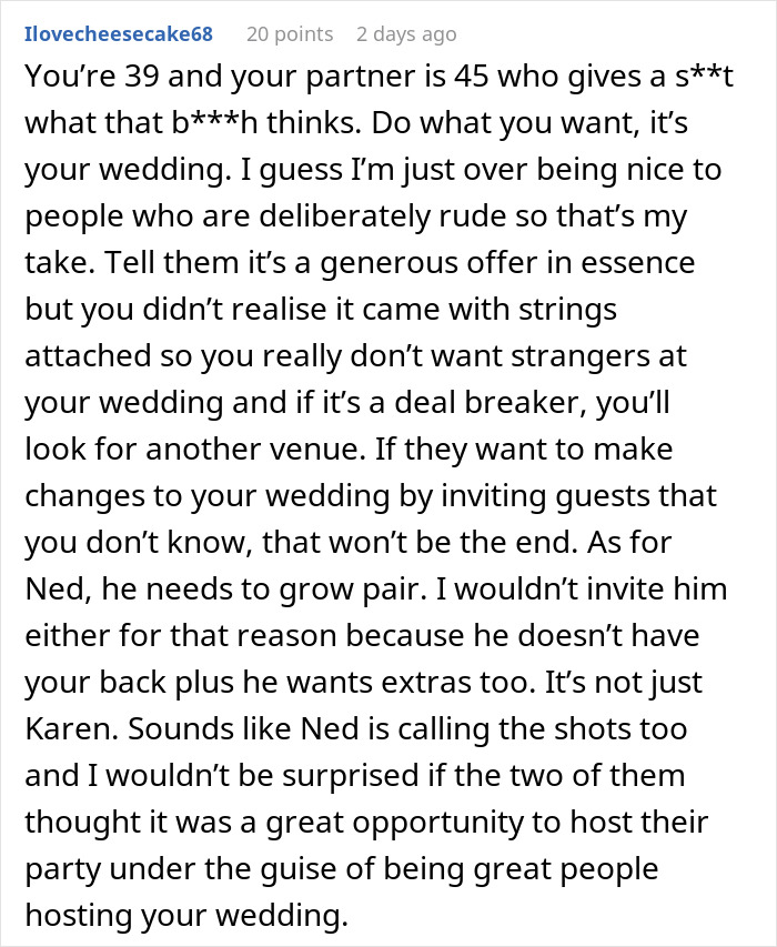 Wedding Dreams Turn Nightmarish As Karen Declares, “It Is Our House, Y’know” Wedding Dreams Turn Nightmarish As Karen Declares, “It Is Our House, Y’know”