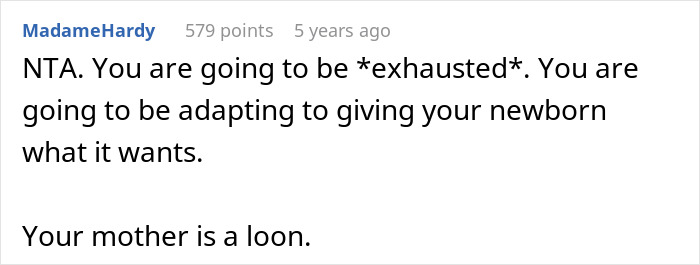 Reddit comment discussing "mom guilt" and new motherhood exhaustion. Reddit comment discussing "mom guilt" and new motherhood exhaustion.