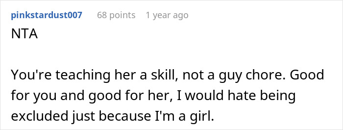 Dad’s Effort To Empower Stepdaughter Backfires, Wife Leaves Mid-Argument Over Gender Roles Dad’s Effort To Empower Stepdaughter Backfires, Wife Leaves Mid-Argument Over Gender Roles