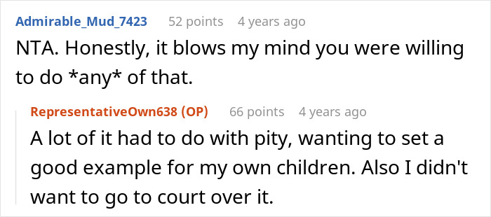 Reddit users discussing husband’s affair child fund and moral decisions. Reddit users discussing husband’s affair child fund and moral decisions.