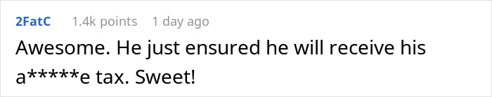 Screenshot of a Reddit comment discussing revenge with sarcastic praise. Screenshot of a Reddit comment discussing revenge with sarcastic praise.