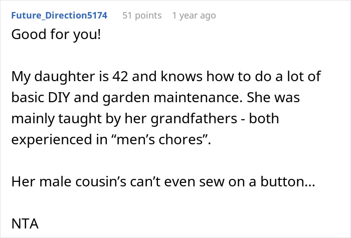 Dad’s Effort To Empower Stepdaughter Backfires, Wife Leaves Mid-Argument Over Gender Roles Dad’s Effort To Empower Stepdaughter Backfires, Wife Leaves Mid-Argument Over Gender Roles