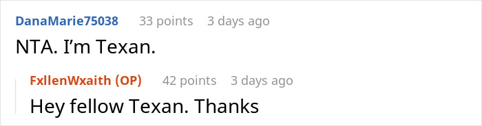 Comments discussing and defending the use of a gun for defense, mentioning being Texan. Comments discussing and defending the use of a gun for defense, mentioning being Texan.