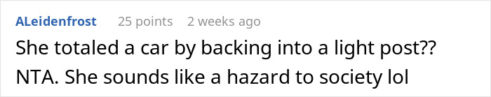 Man Sets Boundaries For His New Car After Girlfriend Totals Two Cars, Faces Backlash Man Sets Boundaries For His New Car After Girlfriend Totals Two Cars, Faces Backlash