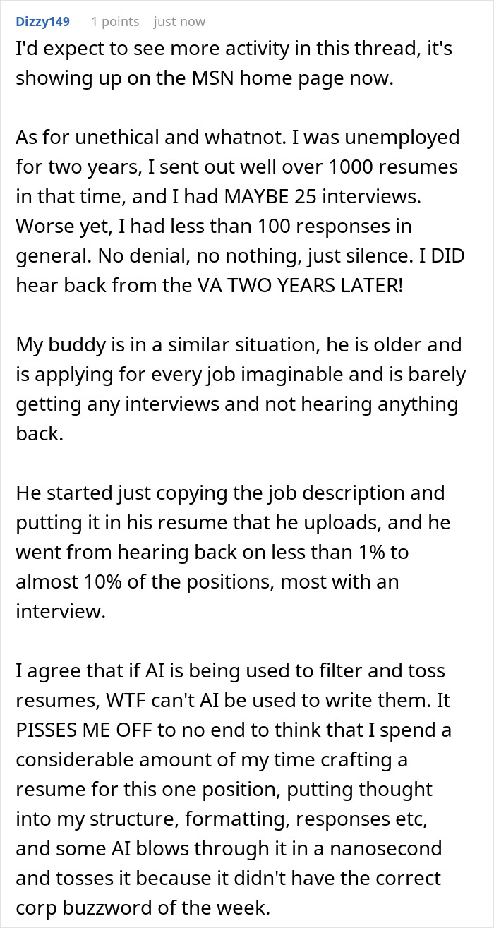 Person Uses AI To Apply To 1,000 Jobs While They’re Sleeping, Shares The Results They Woke Up To Person Uses AI To Apply To 1,000 Jobs While They’re Sleeping, Shares The Results They Woke Up To