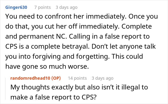 Discussion about CPS betrayal and legal issues in an online forum exchange. Discussion about CPS betrayal and legal issues in an online forum exchange.