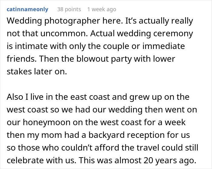 Bride And Groom Decide To Have Two Weddings: "Please Tell Me I’m Not Delusional" Bride And Groom Decide To Have Two Weddings: "Please Tell Me I’m Not Delusional"