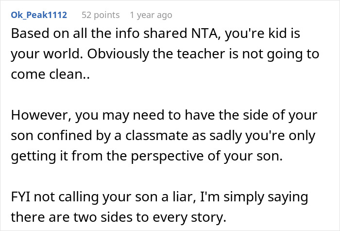 Teacher Reduced To Tears After Dad Berates Her For Ignoring His Son's Warnings That He's Unwell Teacher Reduced To Tears After Dad Berates Her For Ignoring His Son's Warnings That He's Unwell