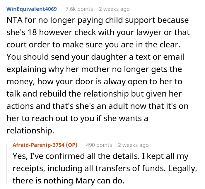 Reddit users discuss an 18-year-old criticizing her dad while expecting financial support. Reddit users discuss an 18-year-old criticizing her dad while expecting financial support.