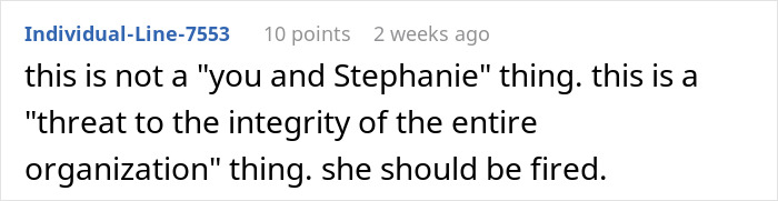 “Beyond Petty”: Woman’s Desperate Plot To Smear Coworker’s Reputation Ends In HR Nightmare “Beyond Petty”: Woman’s Desperate Plot To Smear Coworker’s Reputation Ends In HR Nightmare