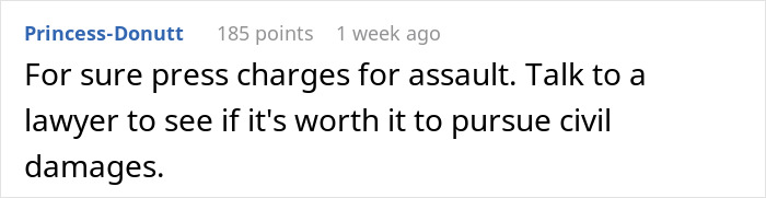 Comment advising legal action after bartender refuses tip. Comment advising legal action after bartender refuses tip.