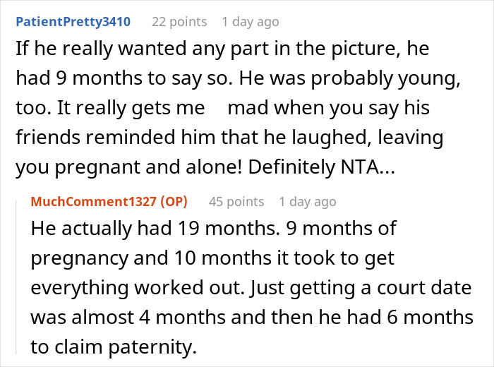 Reddit discussion about a teen dumping pregnant girlfriend, mentioning her giving up the child for adoption. Reddit discussion about a teen dumping pregnant girlfriend, mentioning her giving up the child for adoption.