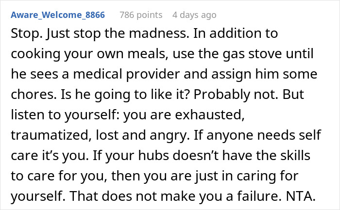 Woman Is Sick Of Catering To Husband’s “Mysterious Symptoms”, Starts Cooking Only For Herself Woman Is Sick Of Catering To Husband’s “Mysterious Symptoms”, Starts Cooking Only For Herself