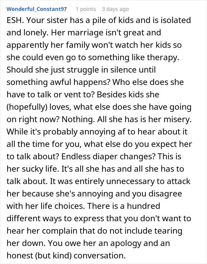 Text discussion about family issues and parenting challenges. Text discussion about family issues and parenting challenges.