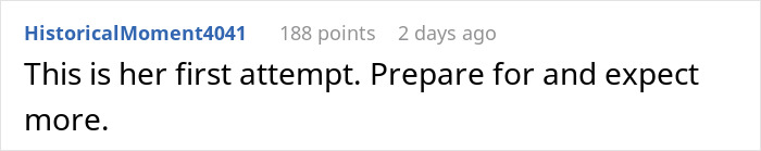 User comment from HistoricalMoment4041 discussing a first attempt related to a trust fund issue. User comment from HistoricalMoment4041 discussing a first attempt related to a trust fund issue.