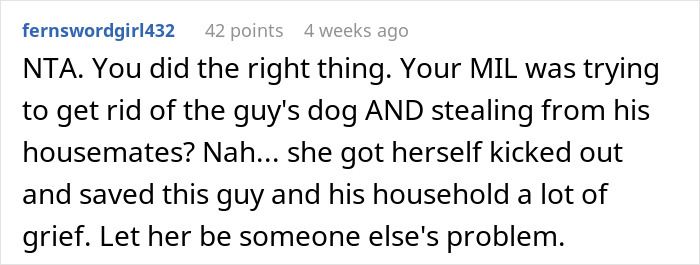 MIL Tries To Get Rid Of BF’s Dog By “Rehoming” It, Gets Kicked To The Curb When Truth Comes Out MIL Tries To Get Rid Of BF’s Dog By “Rehoming” It, Gets Kicked To The Curb When Truth Comes Out