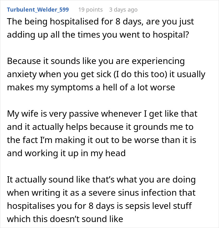 “I Want To Divorce Her”: Man Feels Abandoned After Wife Dismissed His Serious Symptoms “I Want To Divorce Her”: Man Feels Abandoned After Wife Dismissed His Serious Symptoms