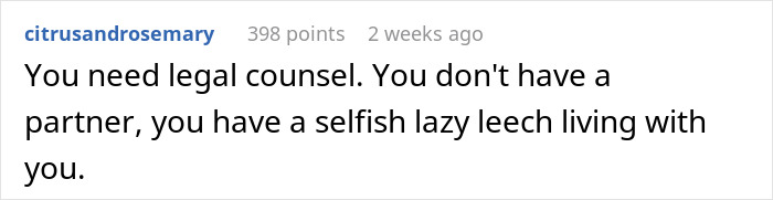 Man Considers Divorce When Wife Refuses To Share Her Inheritance After Relying On Him For 22 Years Man Considers Divorce When Wife Refuses To Share Her Inheritance After Relying On Him For 22 Years