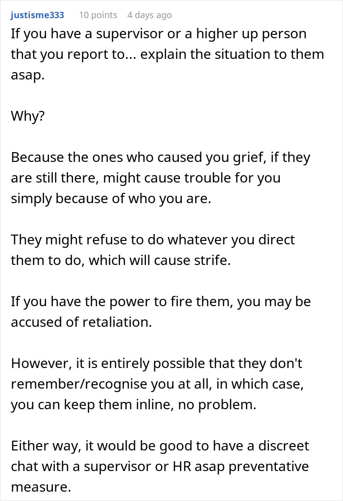 Text advice about giving notice at work, warning of potential retaliation issues, and suggesting HR discussions. Text advice about giving notice at work, warning of potential retaliation issues, and suggesting HR discussions.
