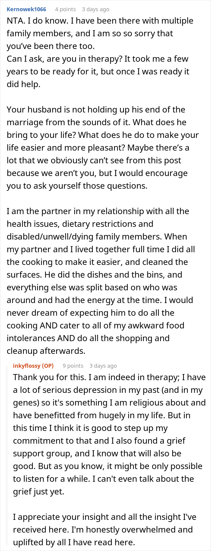 Woman Is Sick Of Catering To Husband’s “Mysterious Symptoms”, Starts Cooking Only For Herself Woman Is Sick Of Catering To Husband’s “Mysterious Symptoms”, Starts Cooking Only For Herself