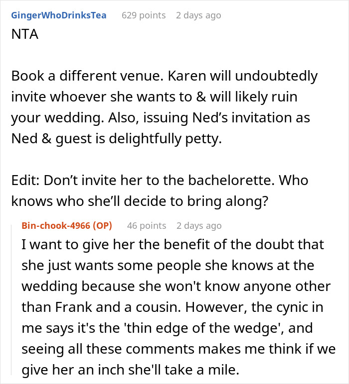 Wedding Dreams Turn Nightmarish As Karen Declares, “It Is Our House, Y’know” Wedding Dreams Turn Nightmarish As Karen Declares, “It Is Our House, Y’know”