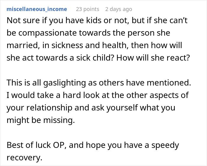 “I Want To Divorce Her”: Man Feels Abandoned After Wife Dismissed His Serious Symptoms “I Want To Divorce Her”: Man Feels Abandoned After Wife Dismissed His Serious Symptoms
