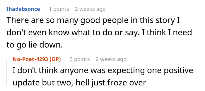 Comments discussing surprising events during wedding dress shopping day. Comments discussing surprising events during wedding dress shopping day.