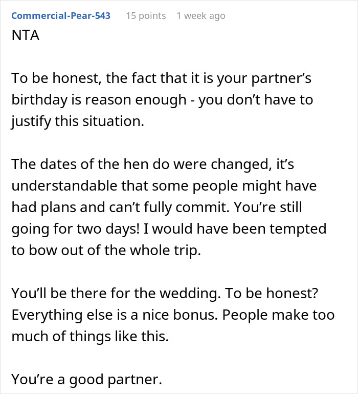 “A One-Time Event”: Bridesmaid Asks If She’s A Jerk For Choosing Husband Over Bride “A One-Time Event”: Bridesmaid Asks If She’s A Jerk For Choosing Husband Over Bride