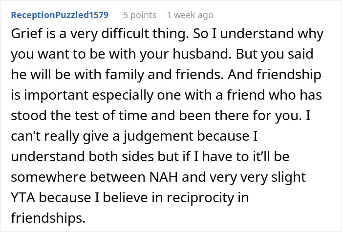 “A One-Time Event”: Bridesmaid Asks If She’s A Jerk For Choosing Husband Over Bride “A One-Time Event”: Bridesmaid Asks If She’s A Jerk For Choosing Husband Over Bride