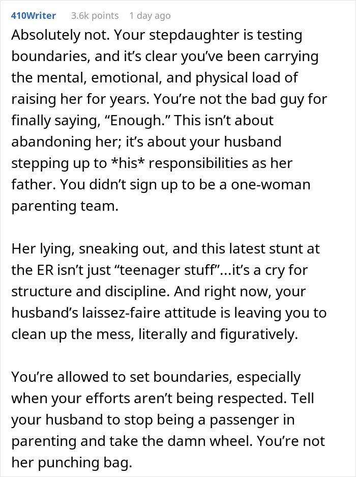 Text discussing husband’s responsibility in stepdaughter’s upbringing. Text discussing husband’s responsibility in stepdaughter’s upbringing.