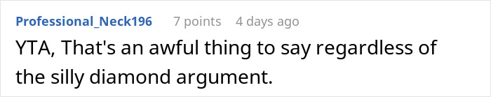 Reddit comment addressing "baby isn't a real baby" argument, calling it awful regardless of context. Reddit comment addressing "baby isn't a real baby" argument, calling it awful regardless of context.