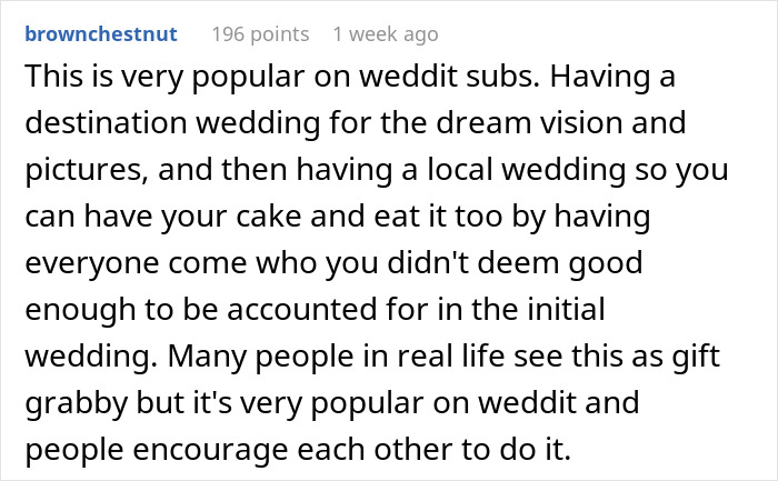 Bride And Groom Decide To Have Two Weddings: "Please Tell Me I’m Not Delusional" Bride And Groom Decide To Have Two Weddings: "Please Tell Me I’m Not Delusional"