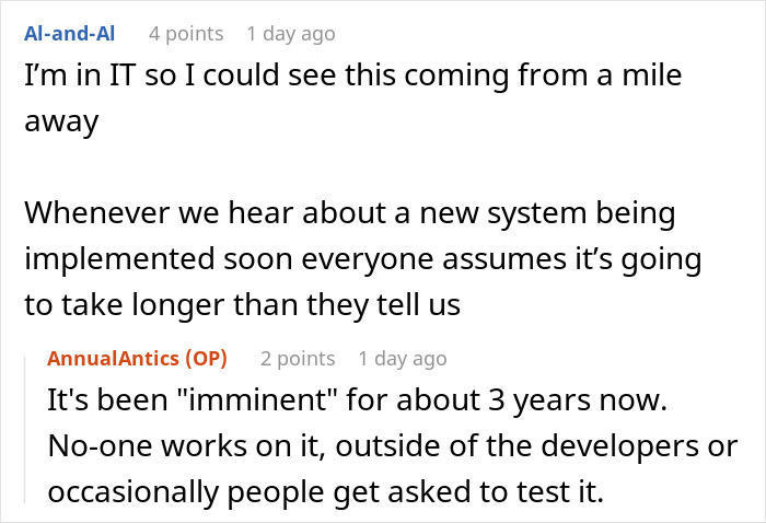 Discussion about IT challenges and software management issues on an online forum. Discussion about IT challenges and software management issues on an online forum.
