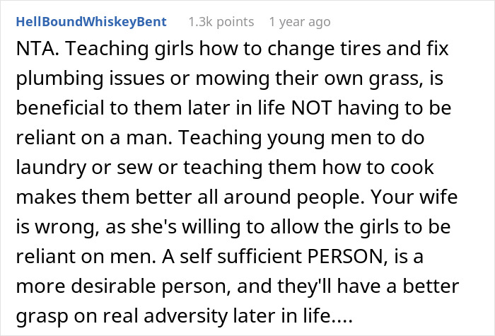 Dad’s Effort To Empower Stepdaughter Backfires, Wife Leaves Mid-Argument Over Gender Roles Dad’s Effort To Empower Stepdaughter Backfires, Wife Leaves Mid-Argument Over Gender Roles