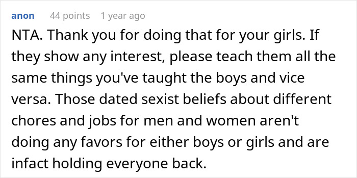 Dad’s Effort To Empower Stepdaughter Backfires, Wife Leaves Mid-Argument Over Gender Roles Dad’s Effort To Empower Stepdaughter Backfires, Wife Leaves Mid-Argument Over Gender Roles
