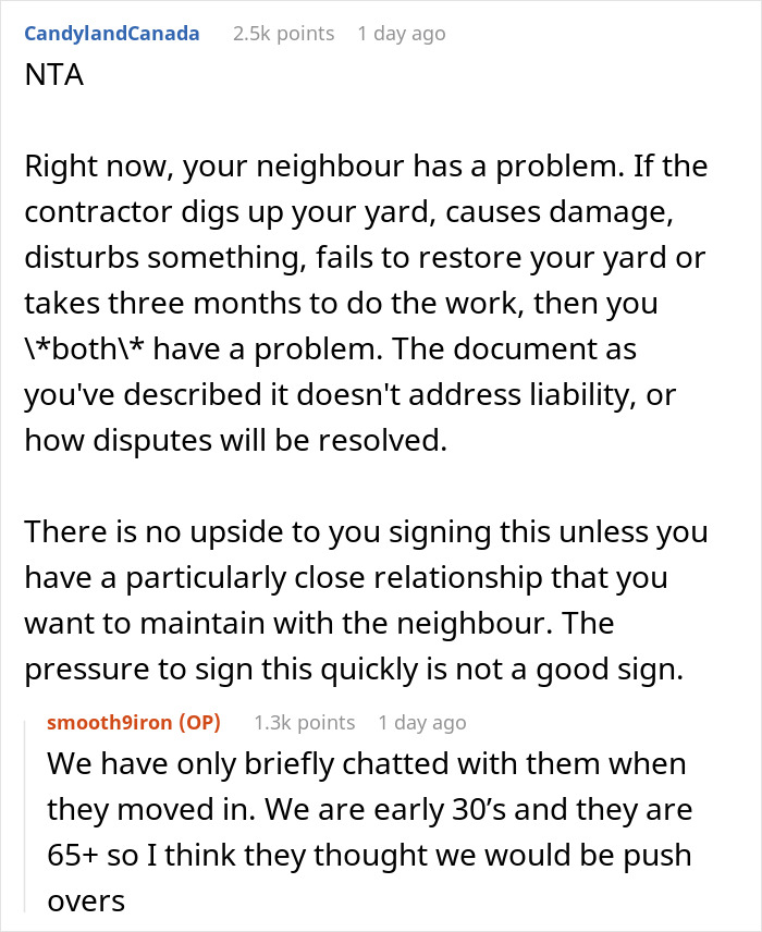 Reddit discussion about issues regarding neighbors-yard-use and liability concerns. Reddit discussion about issues regarding neighbors-yard-use and liability concerns.