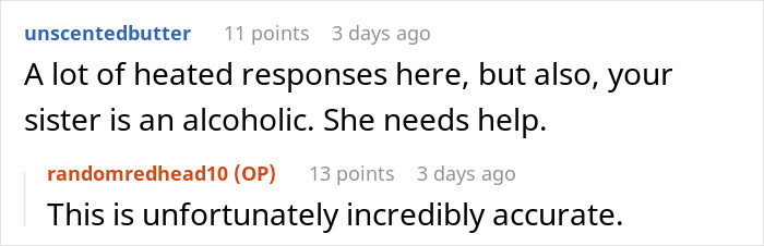 Heated online discussion about sister’s issues and family concerns. Heated online discussion about sister’s issues and family concerns.