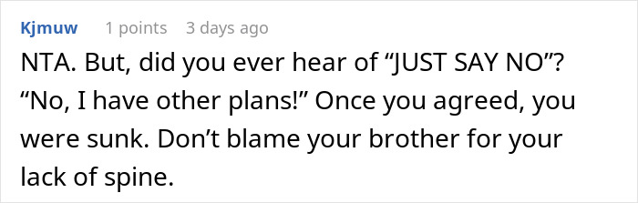 Guy Ruins New Year For Sister, Is Shocked She Refuses To Babysit His Kids Ever Again Guy Ruins New Year For Sister, Is Shocked She Refuses To Babysit His Kids Ever Again