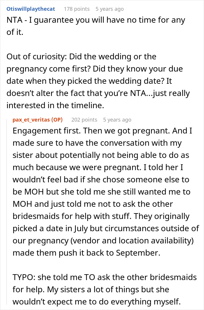 Reddit discussion on mom guilt-tripping pregnant daughter; comments and replies in a thread. Reddit discussion on mom guilt-tripping pregnant daughter; comments and replies in a thread.