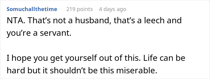 Woman Is Sick Of Catering To Husband’s “Mysterious Symptoms”, Starts Cooking Only For Herself Woman Is Sick Of Catering To Husband’s “Mysterious Symptoms”, Starts Cooking Only For Herself