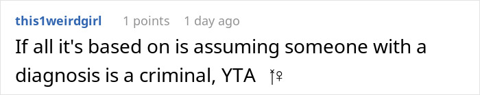 Reddit comment discussing assumptions about kleptomania and criminal behavior. Reddit comment discussing assumptions about kleptomania and criminal behavior.