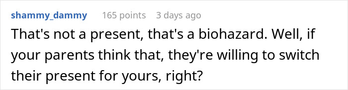 Comment on sibling disagreement over pregnancy announcement as a Christmas gift. Comment on sibling disagreement over pregnancy announcement as a Christmas gift.